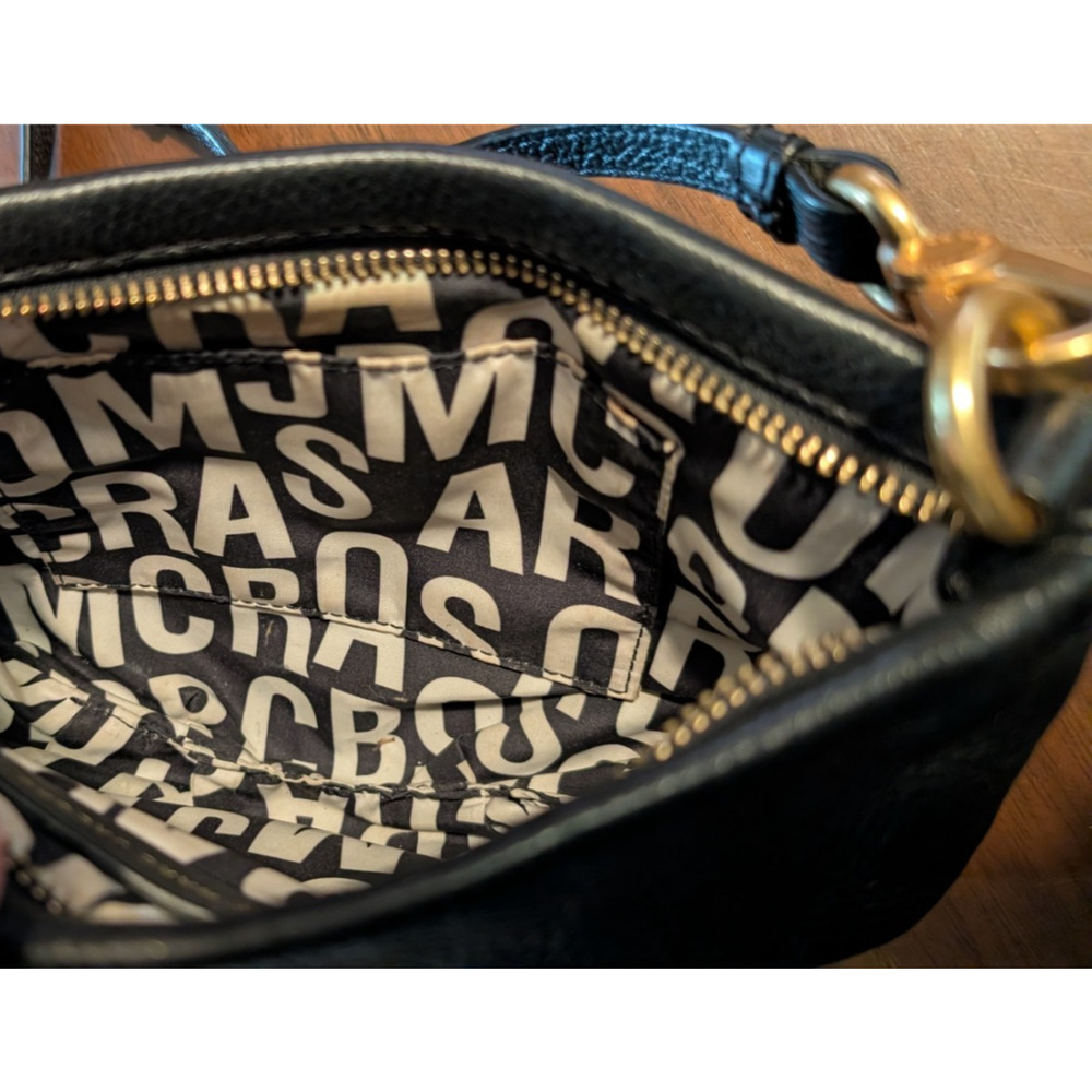 Marc By Marc Jacobs Q Percy Mini Crossbody Leather Black Bag‎ Purse - Picture 7 of 7